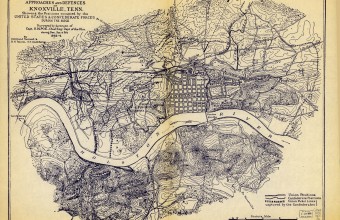 Map of the Approaches and Defences of Knoxville