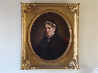Portrait of Sarah Polk in Mourning Attire