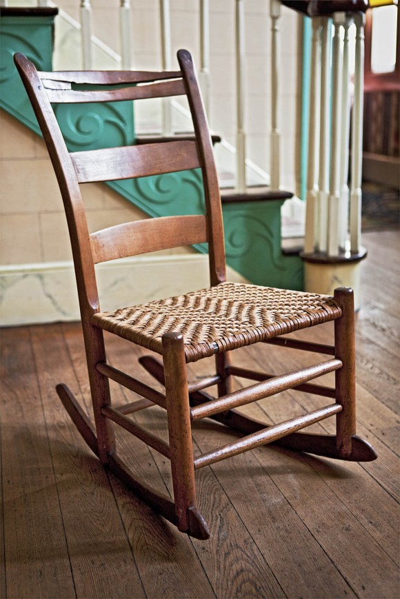armless glider chair